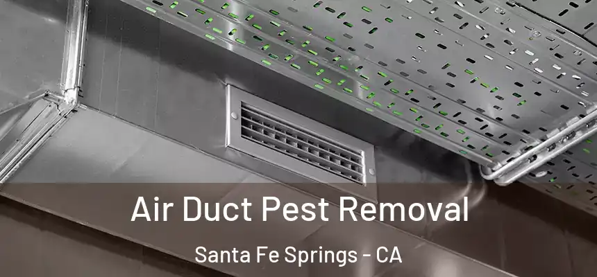 Air Duct Pest Removal Santa Fe Springs - CA